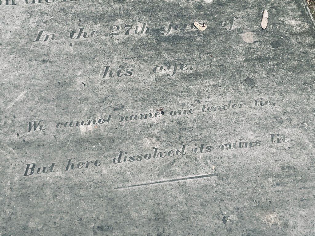 “But here dissolved its ruins&nbsp;lie”