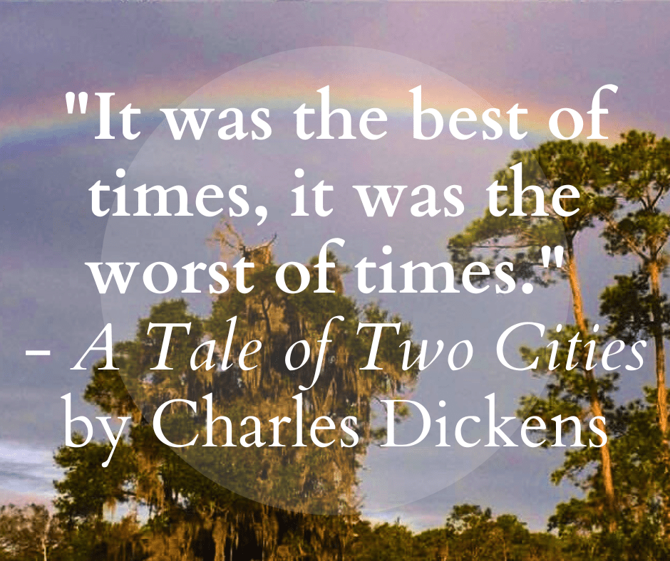 It was the best of times, it was the worst of&nbsp;times